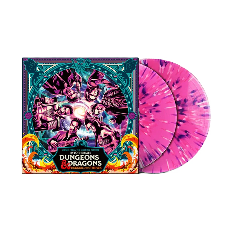 Dungeons & Dragons - Honor Among Thieves (OST): Limited Signed Pink Splatter Vinyl LP [ vinyl ]