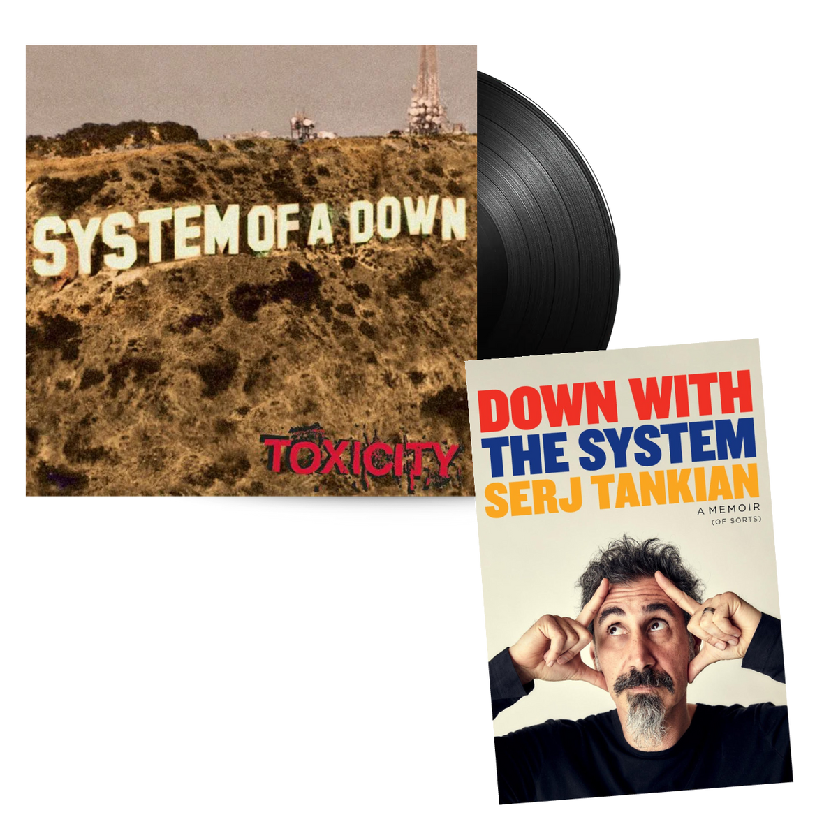 Toxicity: Vinyl LP & Signed Down With The System Book Bundle [ vinyl ]