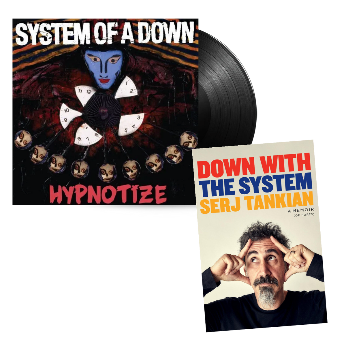 Hypnotize Vinyl LP & Signed Down With The System Book [ vinyl ]