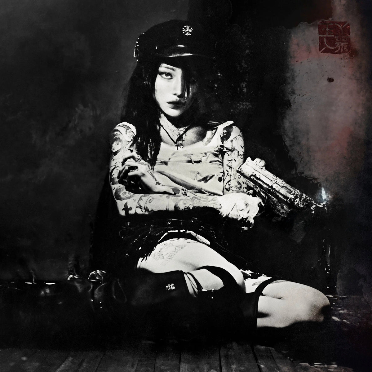 Evangelic Girl is a Gun: Limited Bloodlust Marble Red Vinyl LP [ vinyl ]