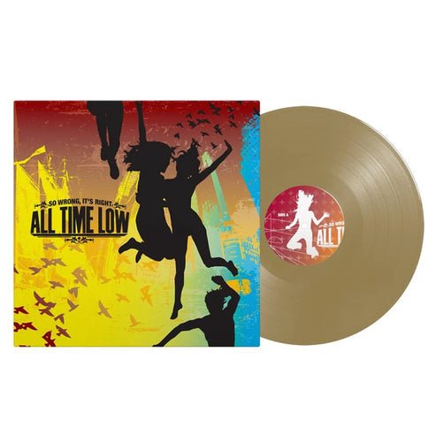 All Time Low - So Wrong It's Right - Gold Vinyl LP Record
