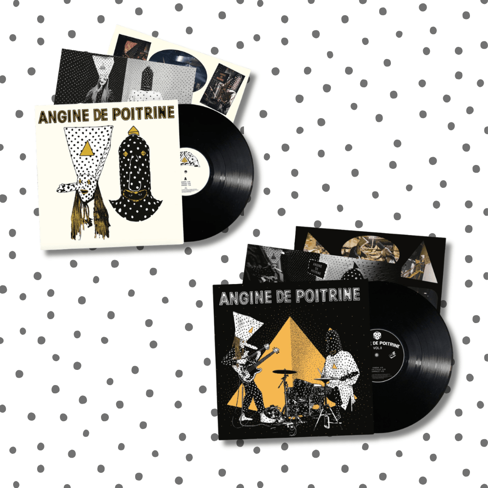 Angine de Poitrine - Volume 1 & 2 - 【Vinyl LP 】 Bundle