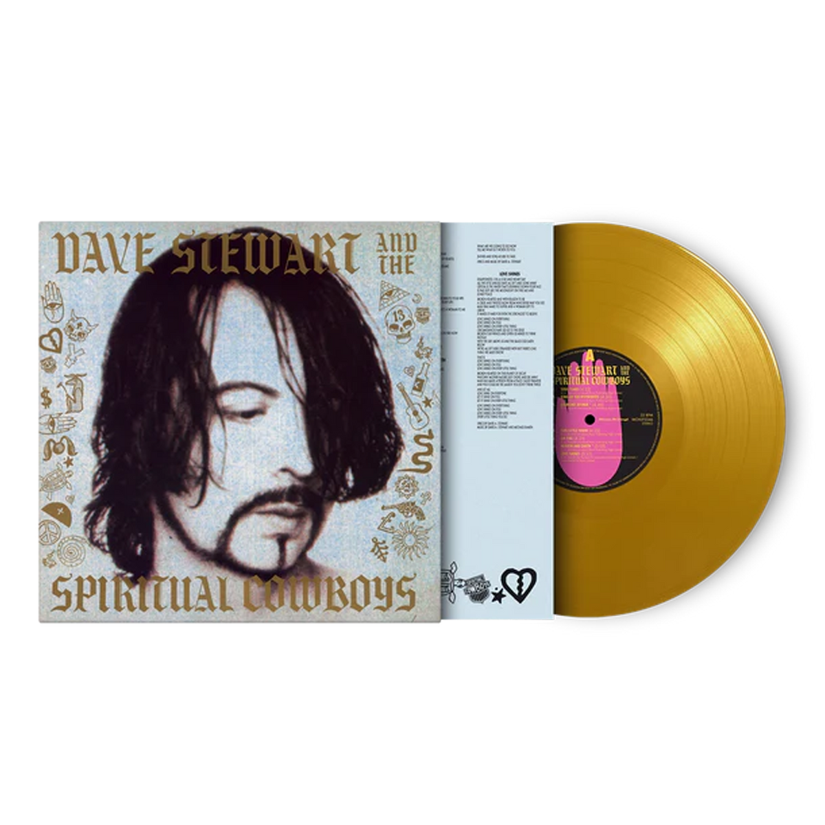 Dave Stewart and The Spiritual Cowboys: Limited Gold Vinyl LP [ vinyl ]