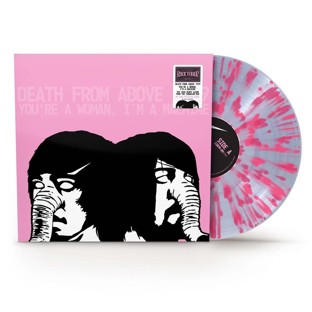 Death From Above 1979 - You're a Woman, I'm A Machine (RKTBR25) - Splatter Vinyl LP Record