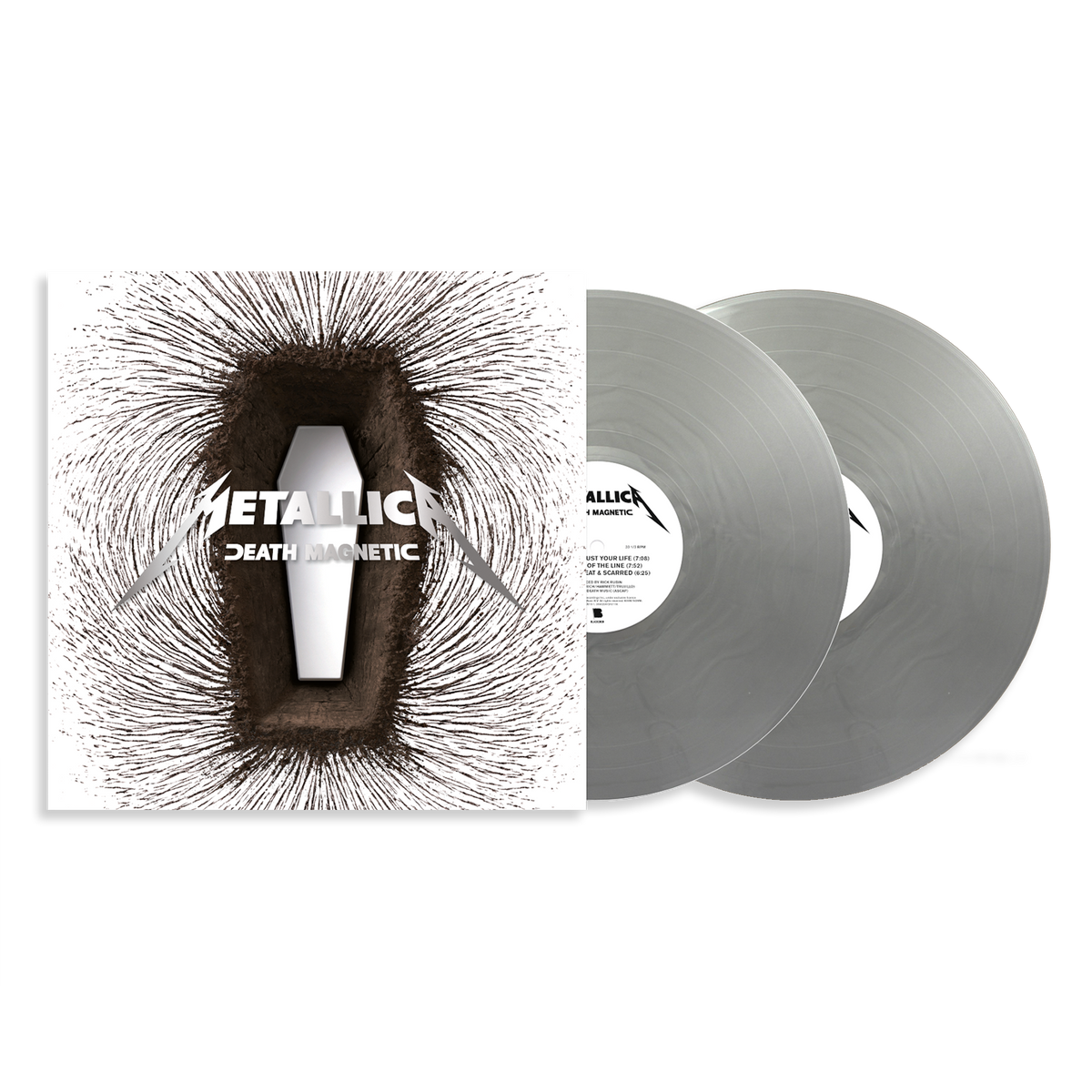 Death Magnetic: Limited ‘Magnetic Silver’ Vinyl 2LP [ vinyl ]