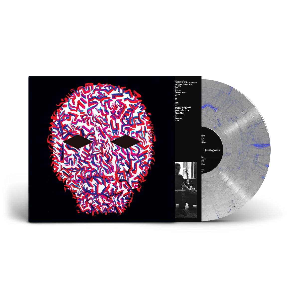 Power Sucker: Metallic Silver Blue Swirl Vinyl LP [ vinyl ]