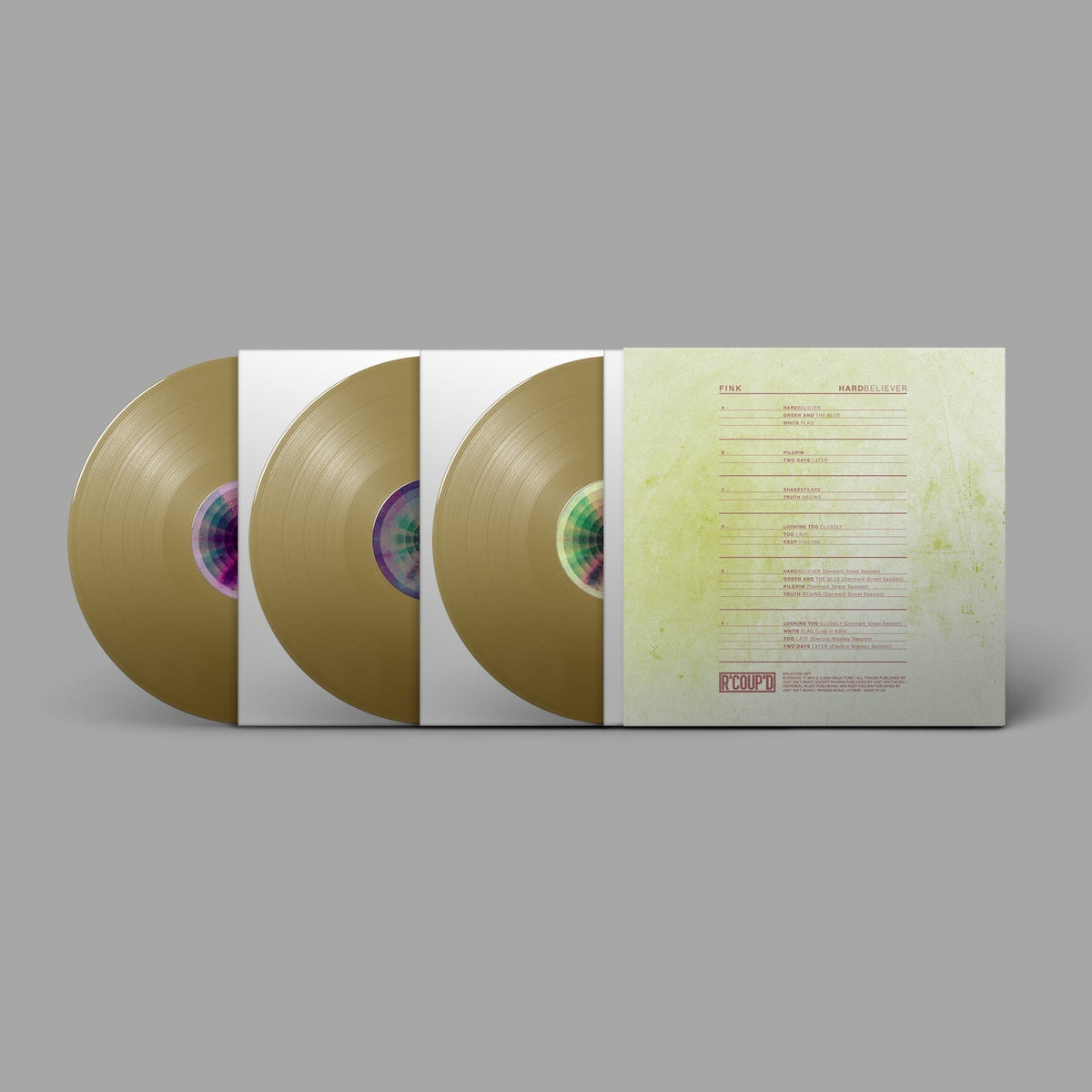 Fink - Hard Believer - 【Vinyl LP 】