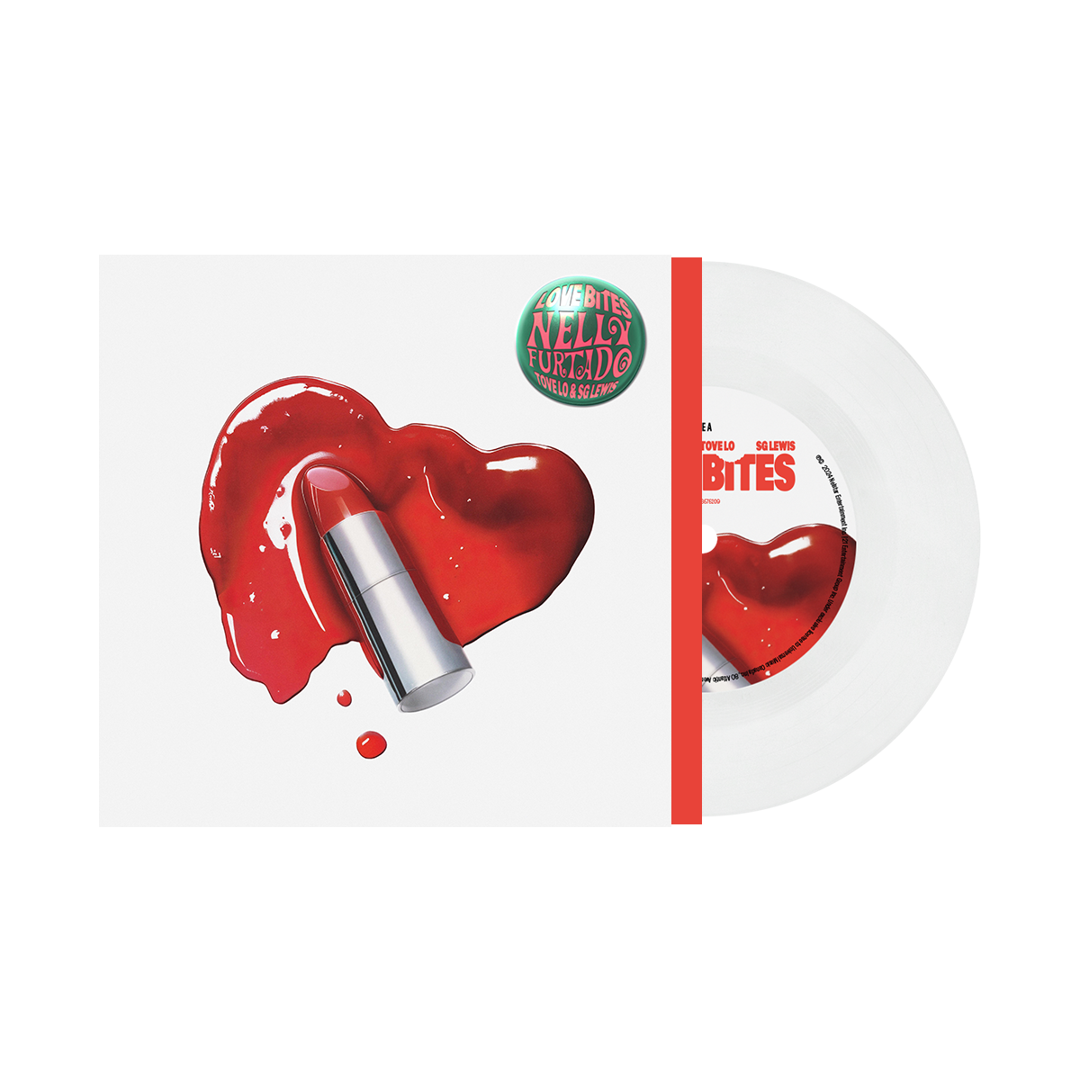 Nelly Furtado: Love Bites 7” White Vinyl [ vinyl ]