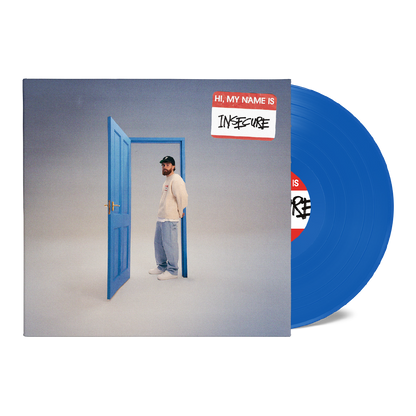 hi, my name is insecure - light blue vinyl [ vinyl ]