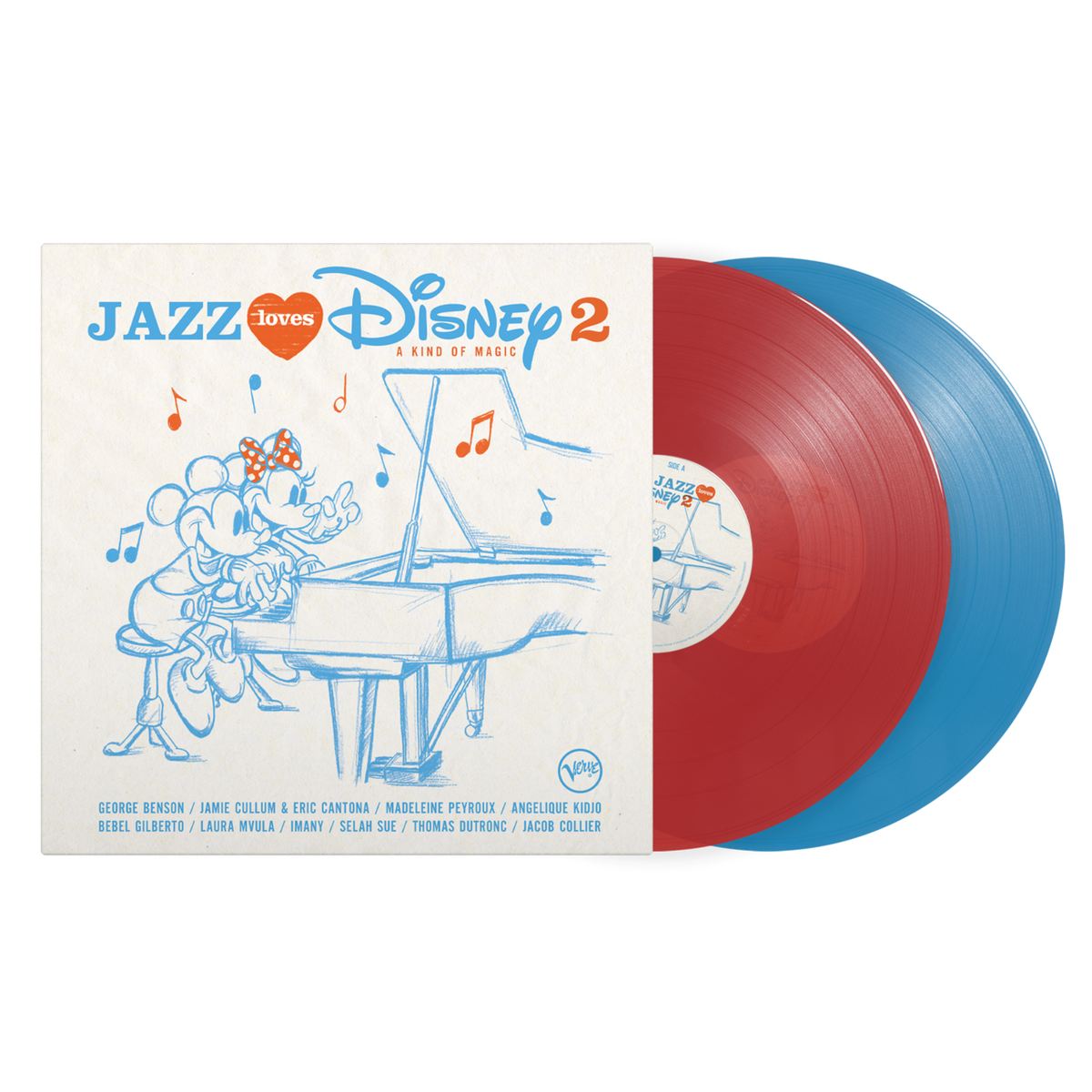 Jazz Loves Disney 2 - A Kind Of Magic: Red & Blue Vinyl LP [ vinyl ]