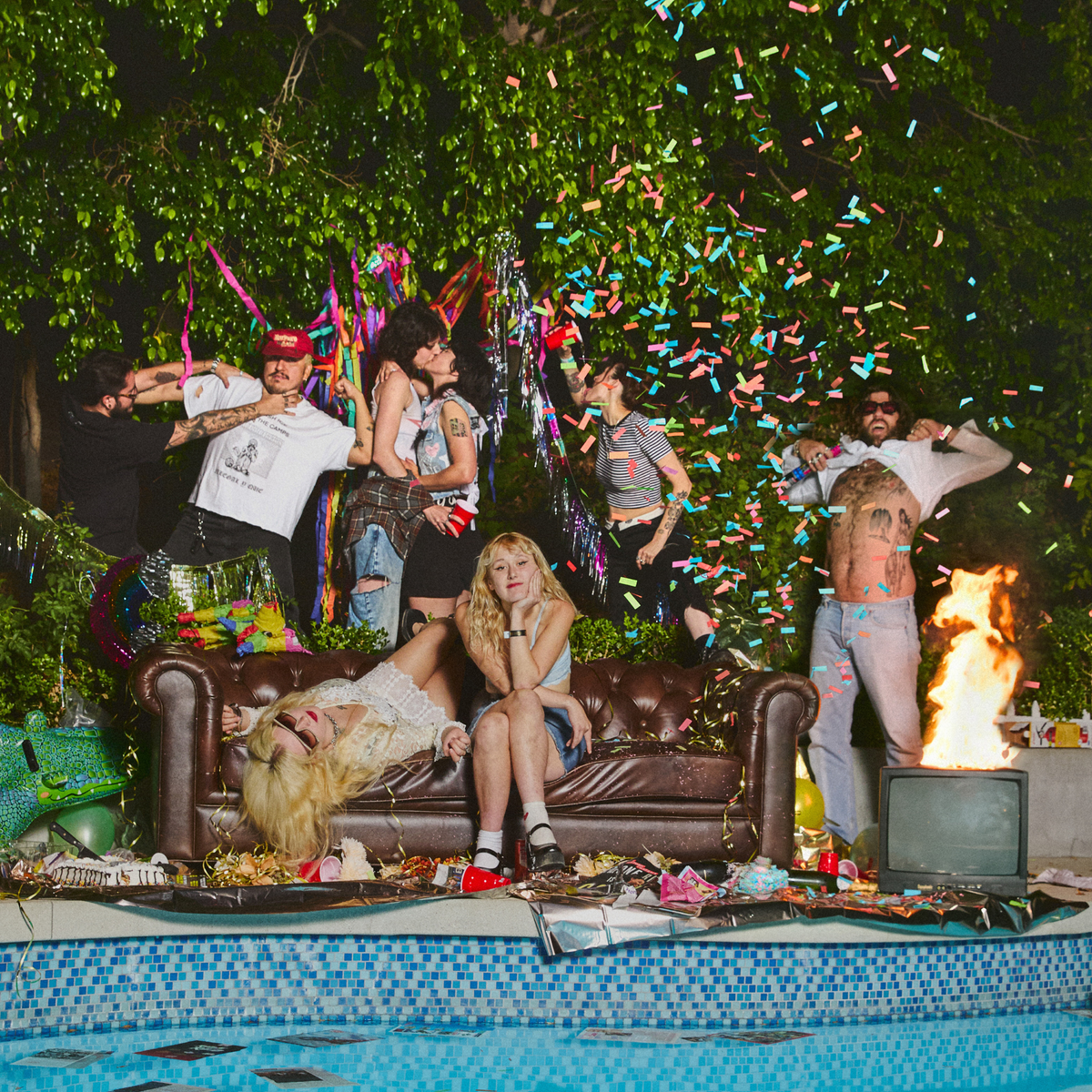 Who Let The Dogs Out: Limited 'Gay Smurf Dick' Blue Vinyl LP [ vinyl ]
