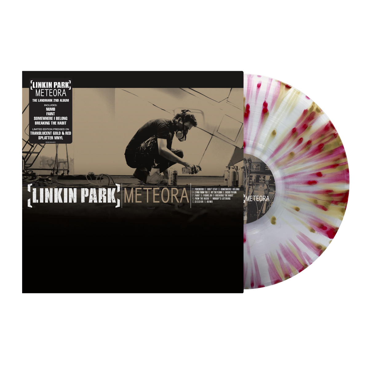 Meteora: Limited Gold & Red Splatter Vinyl LP [ vinyl ]