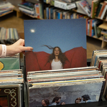 Maggie Rogers - Heard It In A Past Life - 5th Anniversary Blue Vinyl LP Record with Bonus Red 7" & Poster