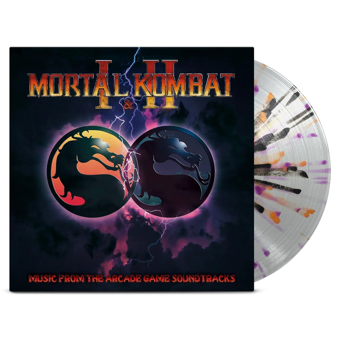Mortal Kombat MK1 & 2: Splatter Vinyl 2LP [ vinyl ]
