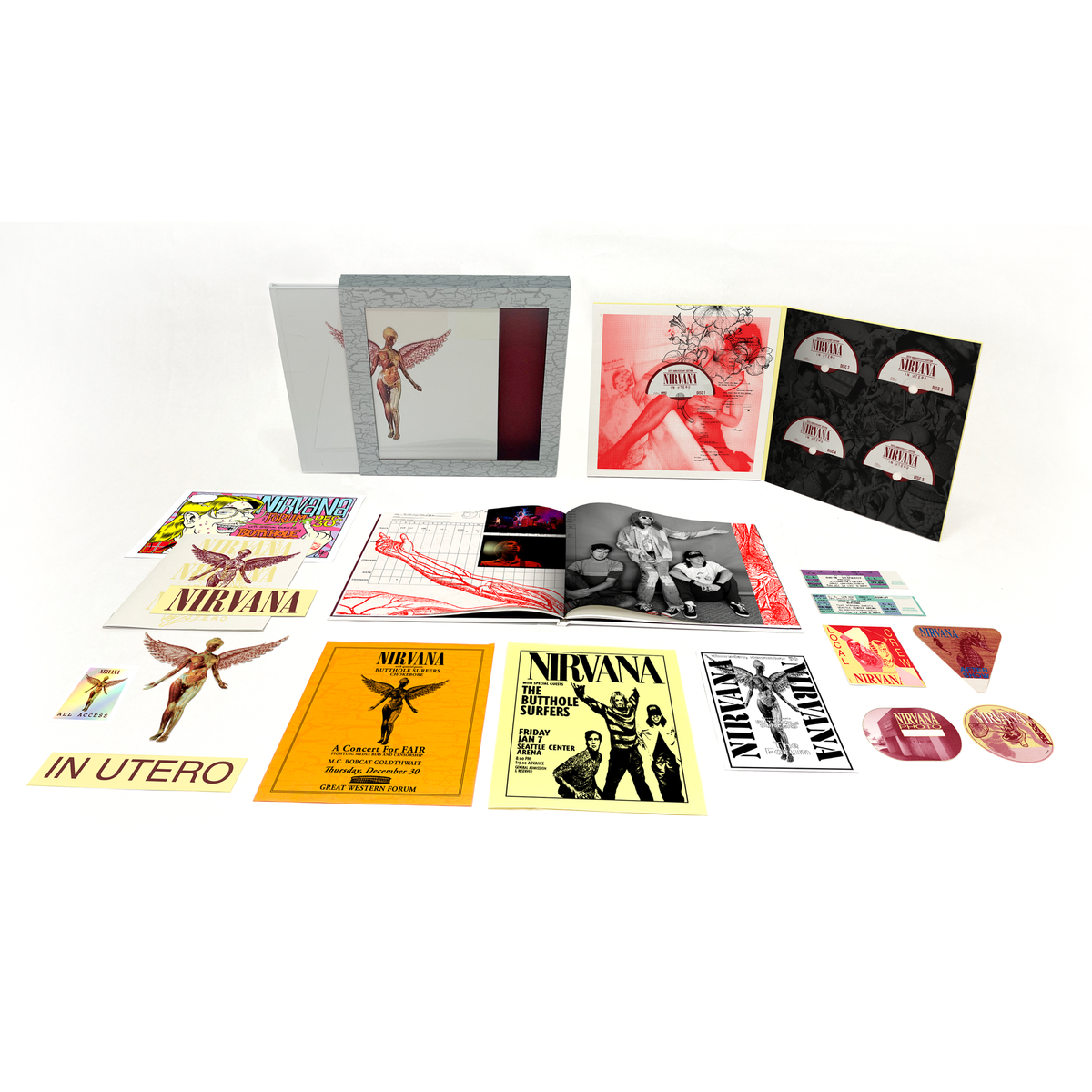 In Utero (30th Anniversary): Super Deluxe 5CD Box Set [ vinyl ]