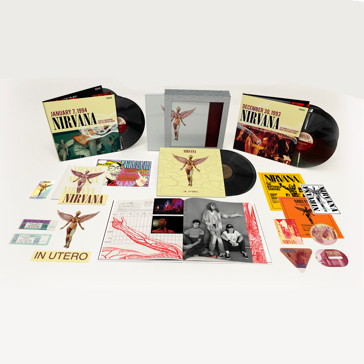 In Utero (30th Anniversary): Super Deluxe 8LP Box Set [ vinyl ]
