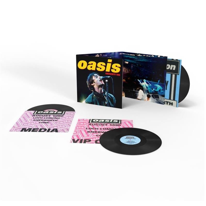 Oasis - Knebworth 1996 - 【Vinyl LP 】