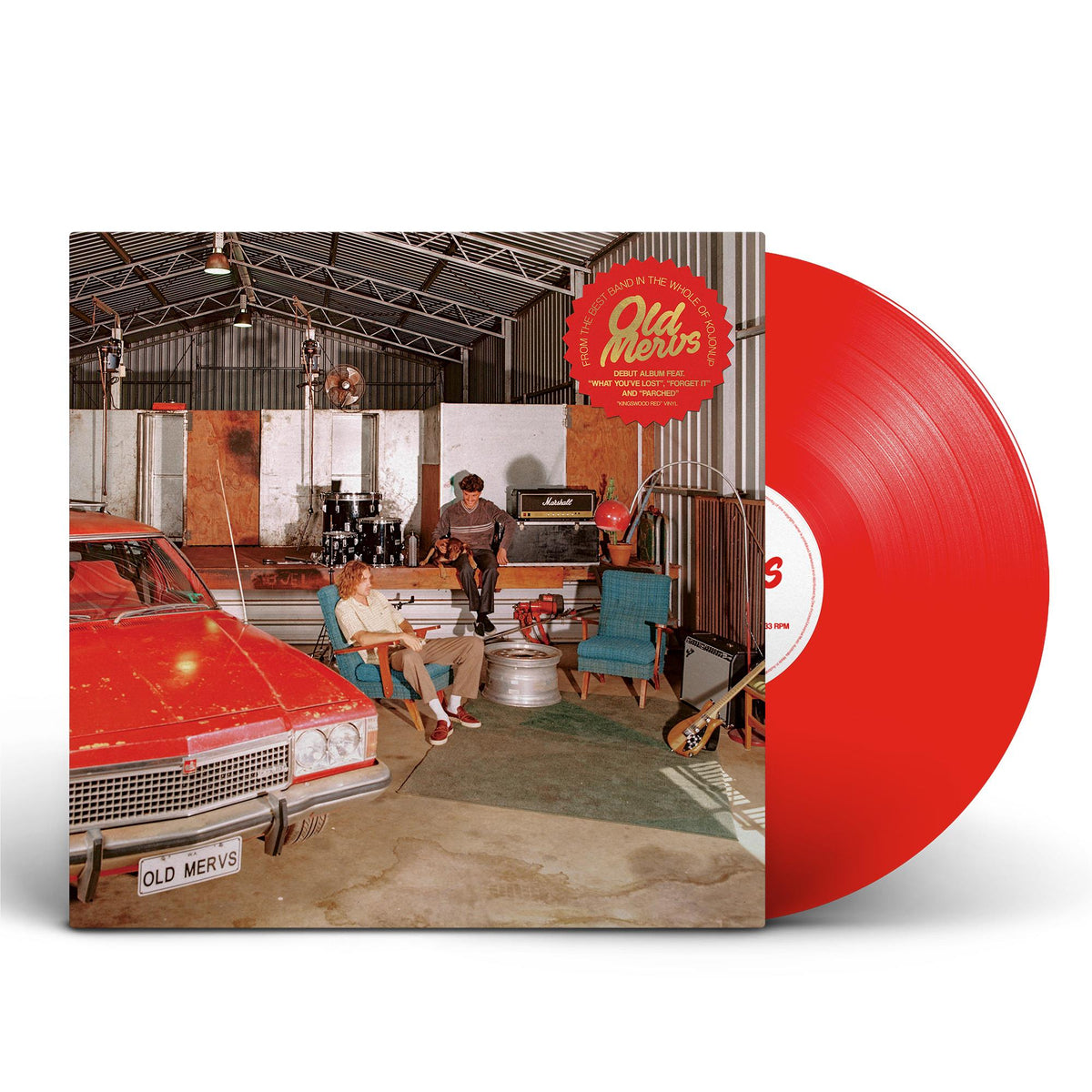 Old Mervs - Old Mervs - Kingswood Red 【Vinyl LP 】