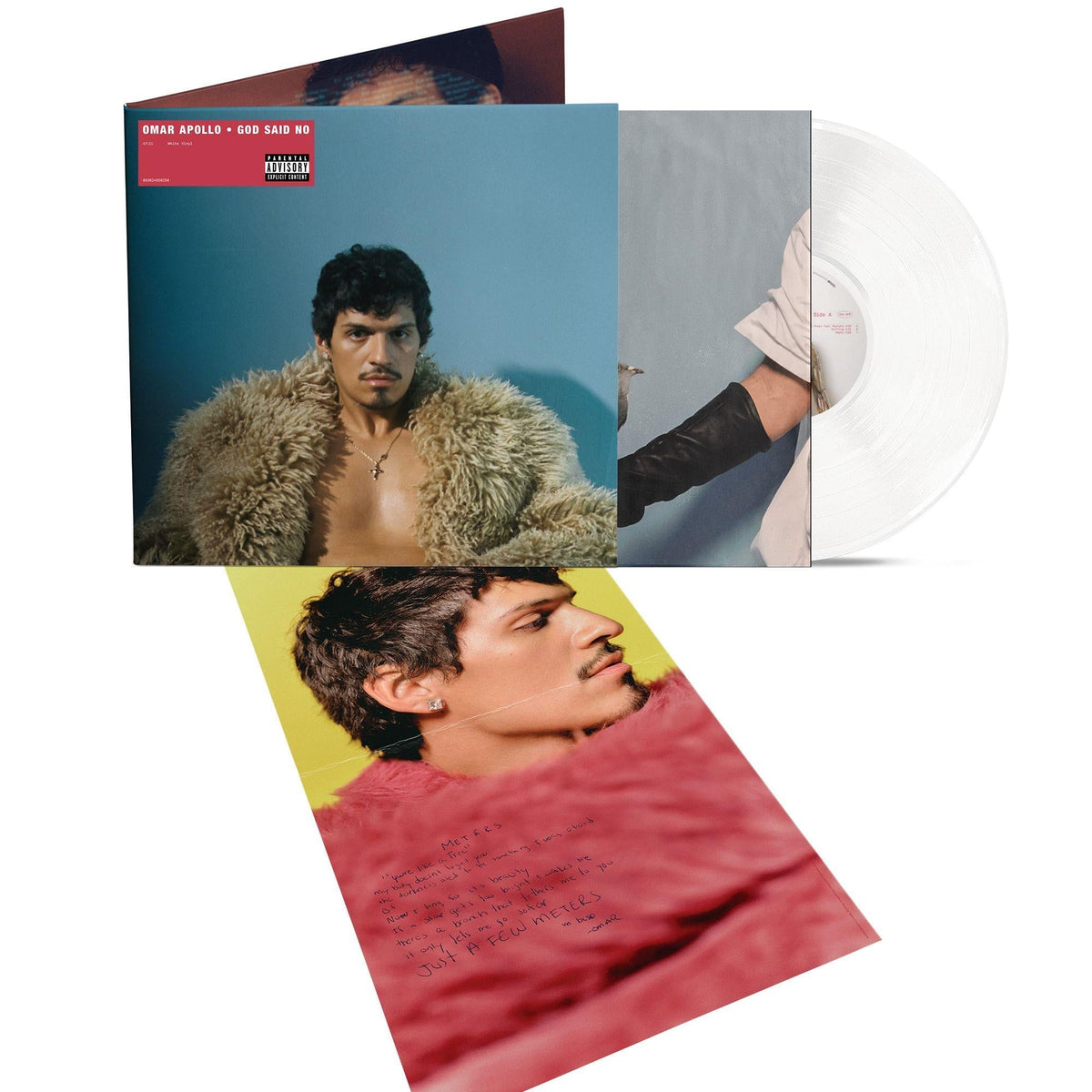 Omar Apollo - God Said No - White 【Vinyl LP 】