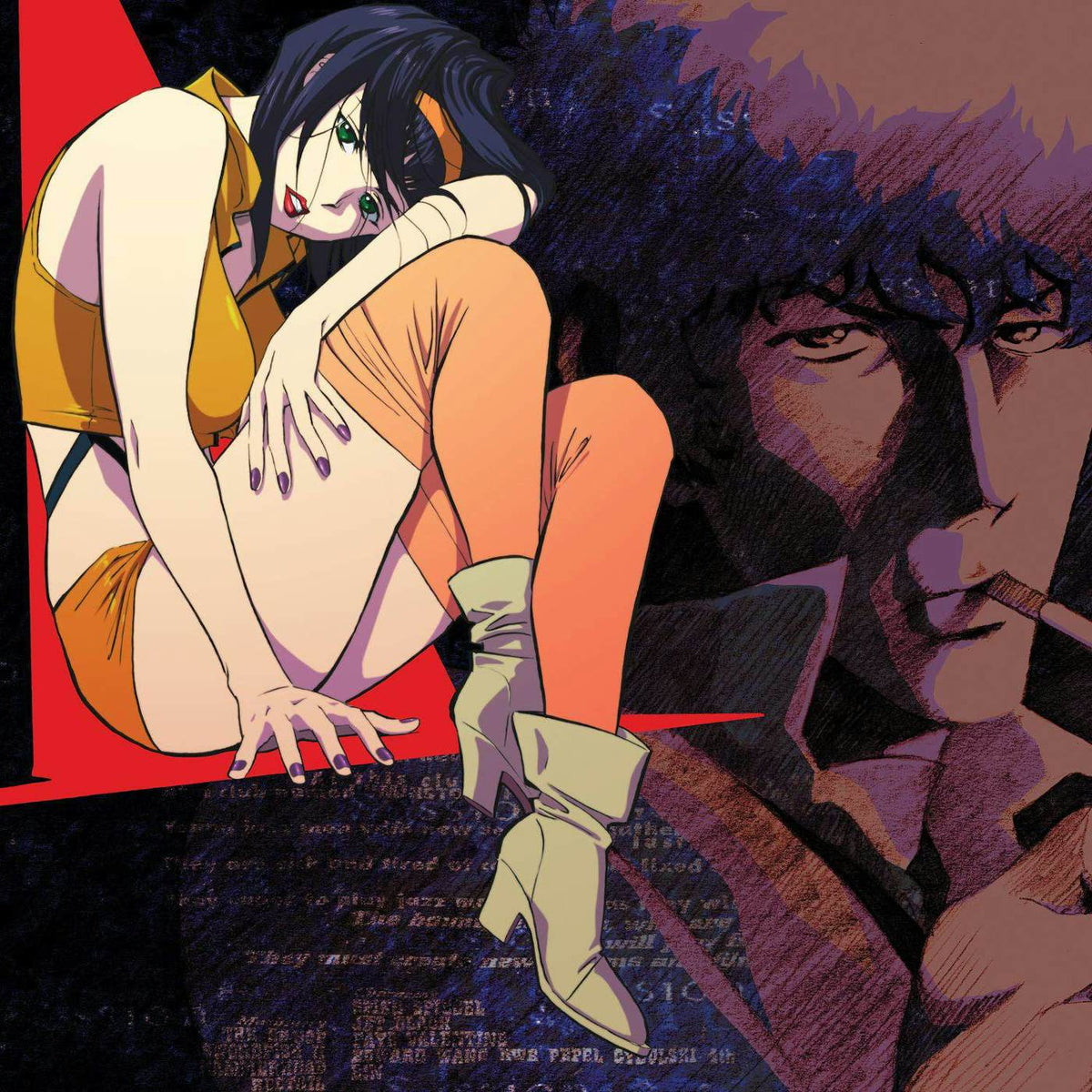 Seatbelts - Cowboy Bebop - Original Series Soundtrack - Brown & White 【Vinyl LP 】