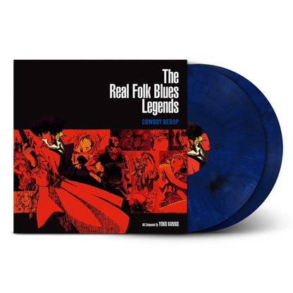 Seatbelts - Cowboy Bebop: The Real Folk Blues Legends - Dark Blue Marble Vinyl LP Record