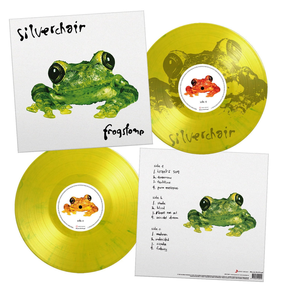 Silverchair - Frogstomp - Yellow & Green Marble 【Vinyl LP 】