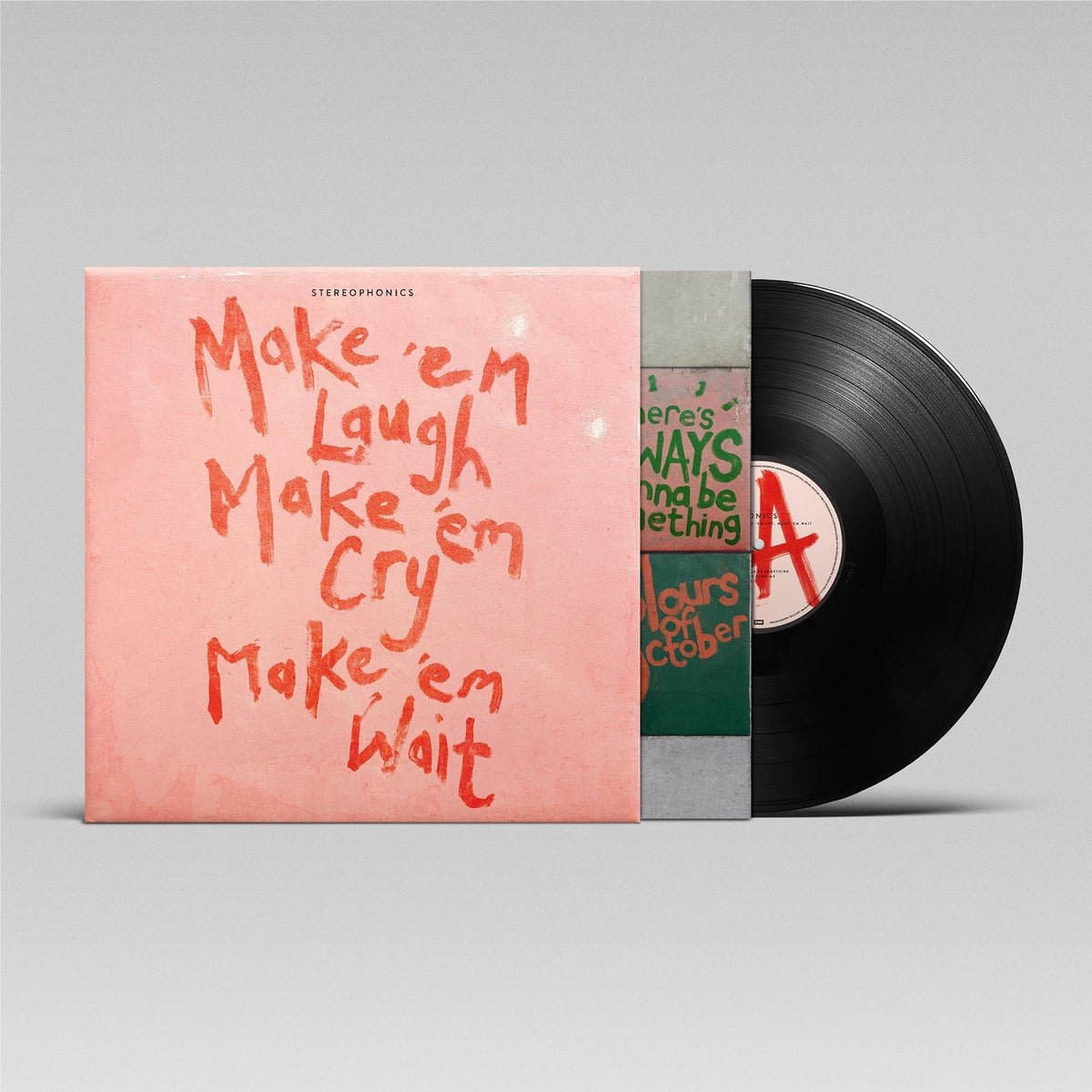Stereophonics - Make ‘Em Laugh, Make ‘Em Cry, Make ‘Em Wait - 【Vinyl LP 】