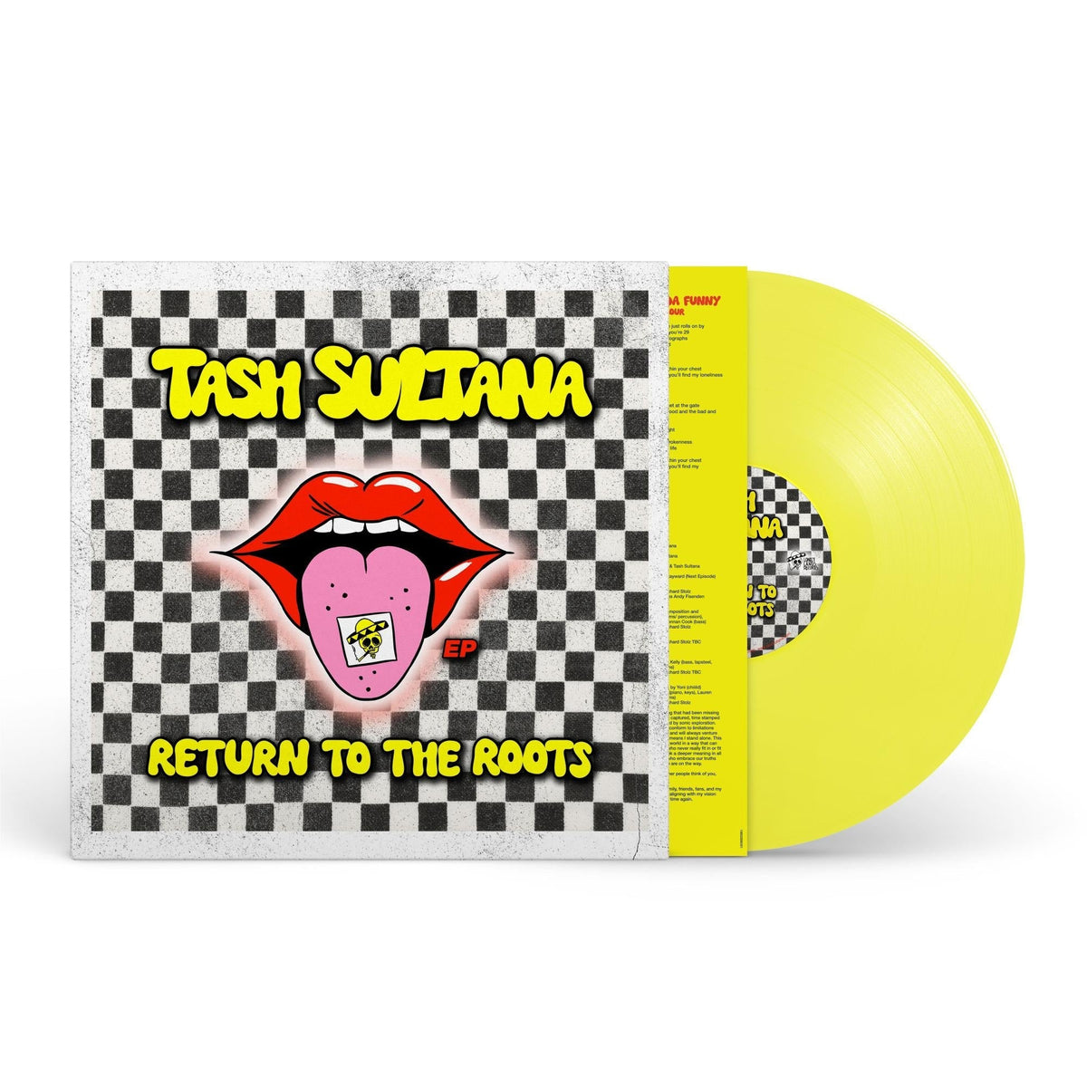 Tash Sultana - Return To The Roots EP - Transparent Neon Yellow 【Vinyl LP 】