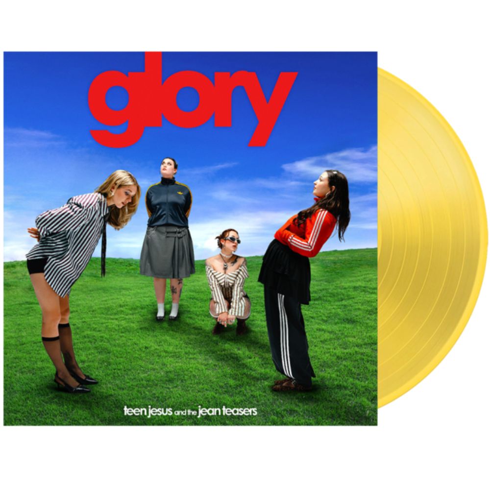 Teen Jesus and The Jean Teasers - Glory - Transparent Yellow Vinyl LP Record