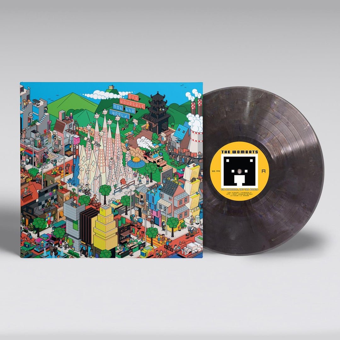 The Wombats - Fix Yourself, Not The World - Eco Mix Vinyl LP Record