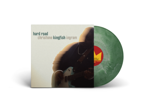 Christone Kingfish Ingram- Hard Road (Green and White Splash Vinyl) [ vinyl ]