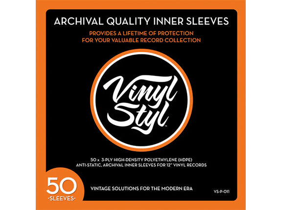 Vinyl Styl - Archival Quality Inner Record Sleeves (50 ct.)