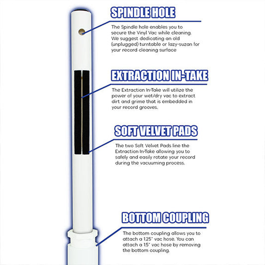 Vinyl Vac 33 - Vacuum Attachment Wand