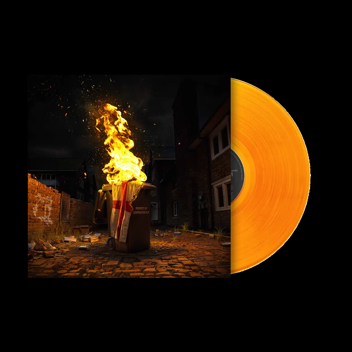 Corporation P.O.P: Limited Salford Skyline Orange Vinyl LP [ vinyl ]