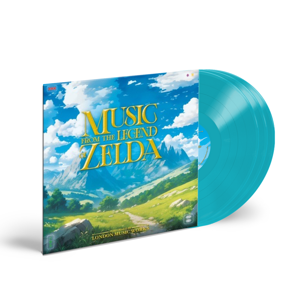 Music From The Legend of Zelda: Limited Sky Blue Vinyl 3LP [ vinyl ]